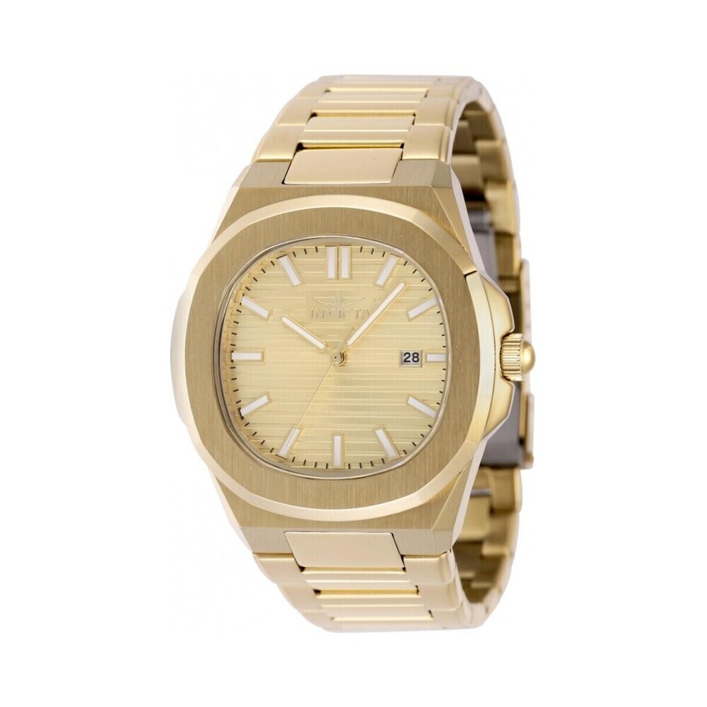 NWT Invicta 48520  Speedway | 3-Hand | Gold | Men's Watch